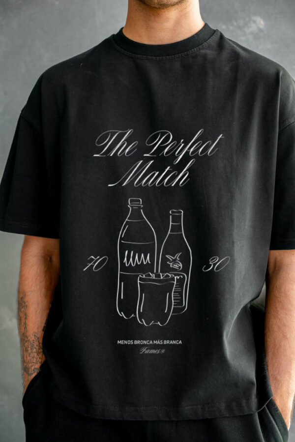 REMERA OVERSIZE THE PERFECT MATCH - Imagen 2