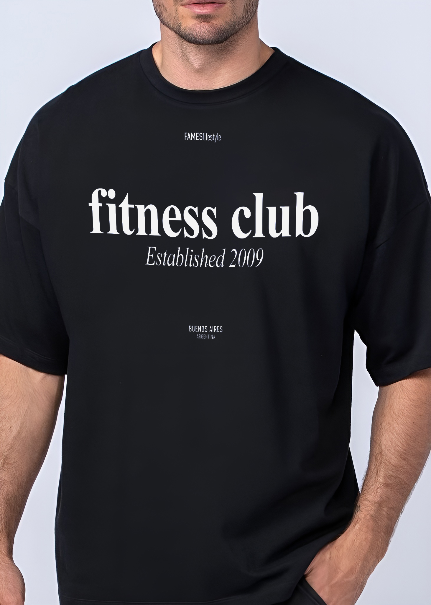 Fitness club negro